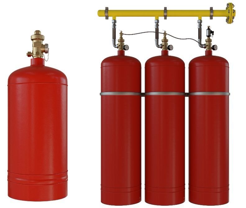 Газовое пожаротушение для серверной: преимущества, топ-5