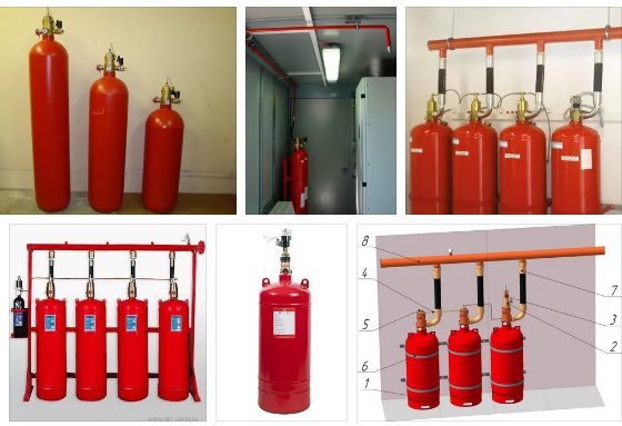 Модуль газового пожаротушения импульс: преимущества, виды